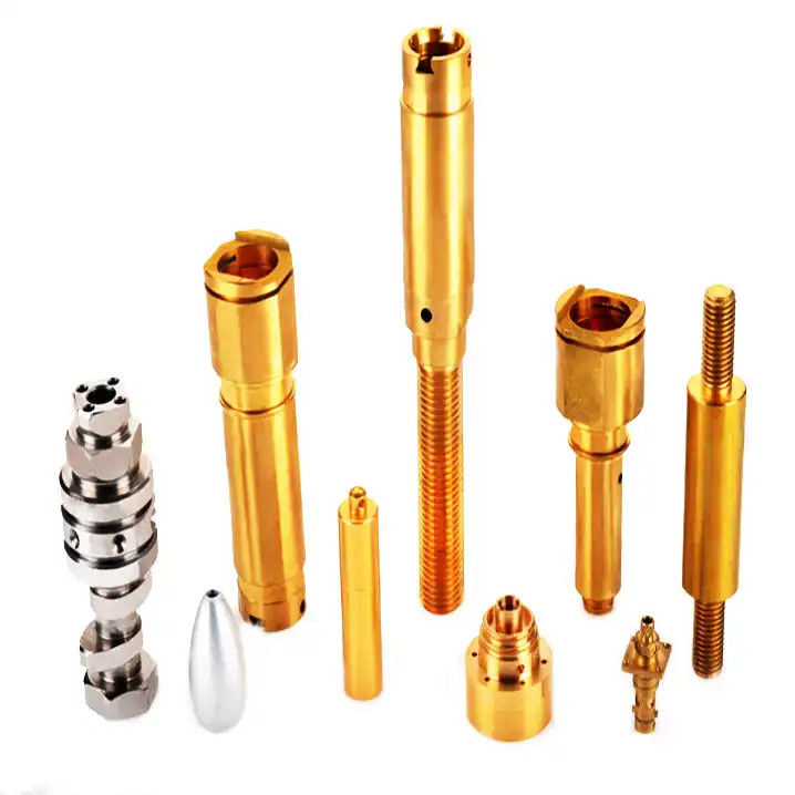 Fabricated CNC Brass Parts Polishing CNC Machining