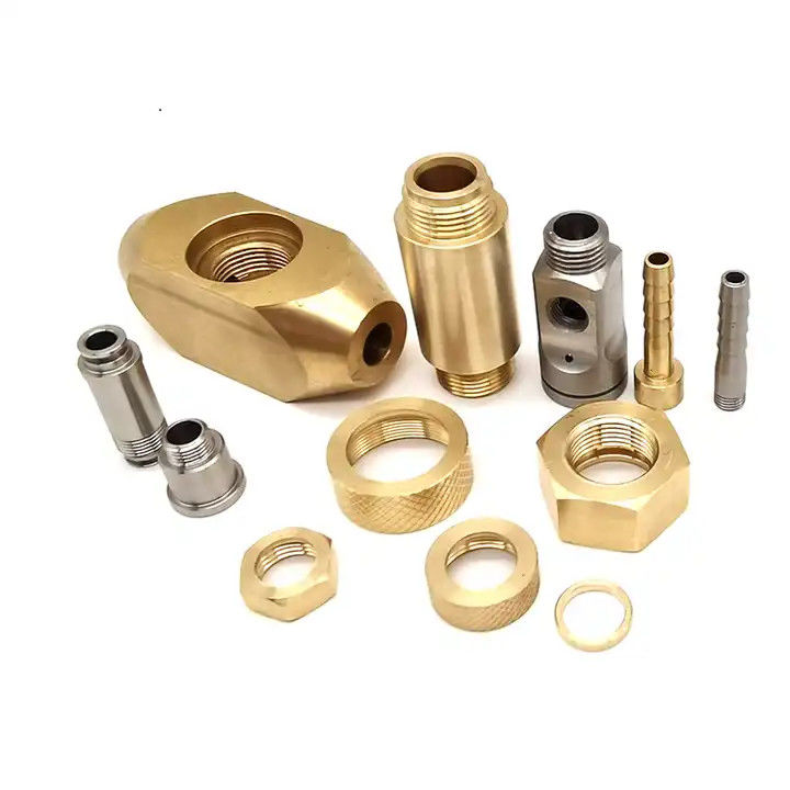 Computer Controlled Brass Machined Components Customized