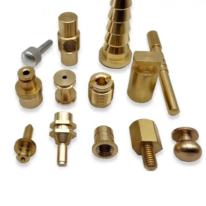 Electronic Components Brass CNC Machining Parts Polishing