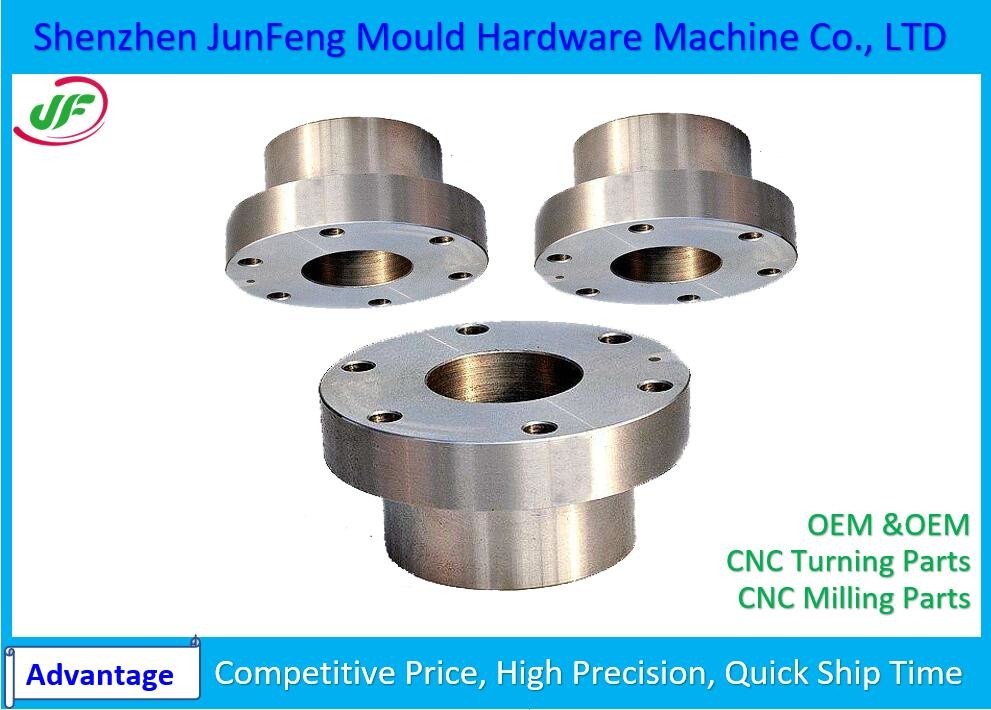 Aluminum 6061 Precision CNC Parts , CNC Lathe Machine Parts JPEG