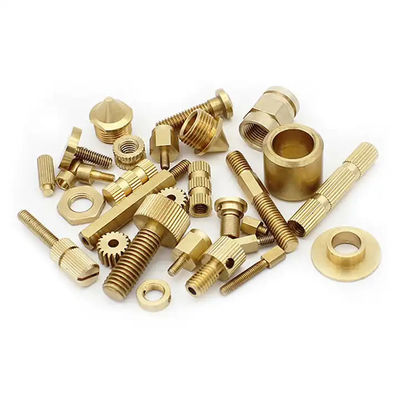 Electronic Components Brass CNC Machining Parts Polishing