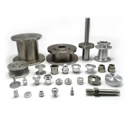 Industrial CNC Titanium Parts ±0.01mm Tolerance Annealing Normalizing