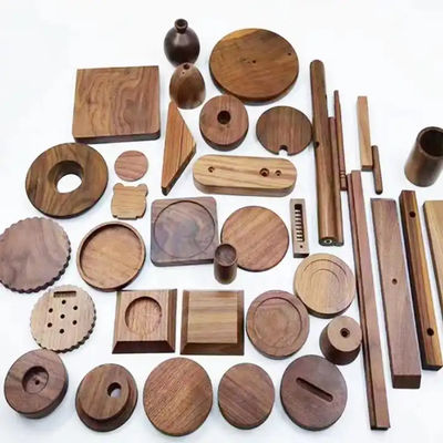 ±0.1mm Customized Wood Turning Lathe Parts Furniture Machined Parts