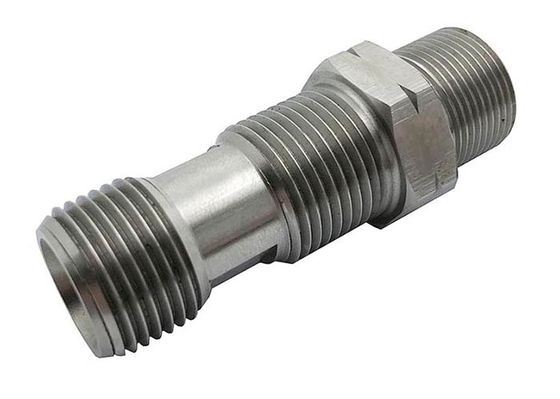 Pipe Fitting Custom 316 Stainless Steel Hex Nipples 1/16 2&quot; Male NPT