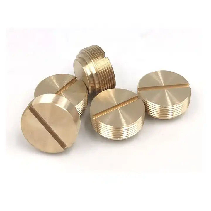 Customized CNC Brass Parts Machined Polishing