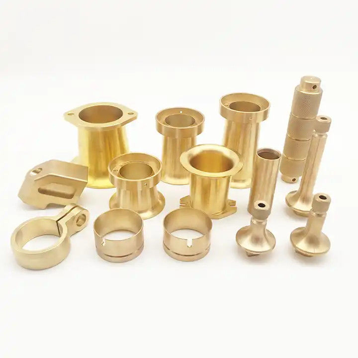 Polishing Brass CNC Machined Parts Electronic Components
