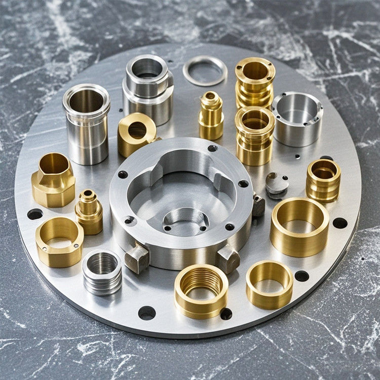Precision Small CNC Machined Components With Tolerance ±0.01mm