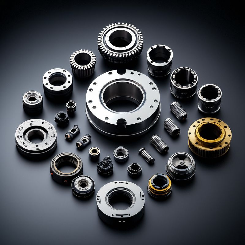 Customized Size CNC Turning And Milling Parts with PDF Drawing Format in Any Size