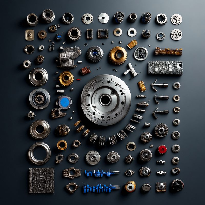 High Precision CNC Turning Milling Parts for Automotive Tolerance ±0.01mm Drawing Format PDF