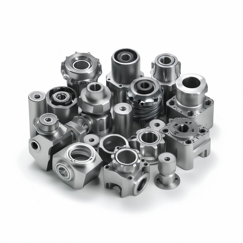 Aluminum CNC Machined Parts 100% Inspection Before Shipment and Plating for Control