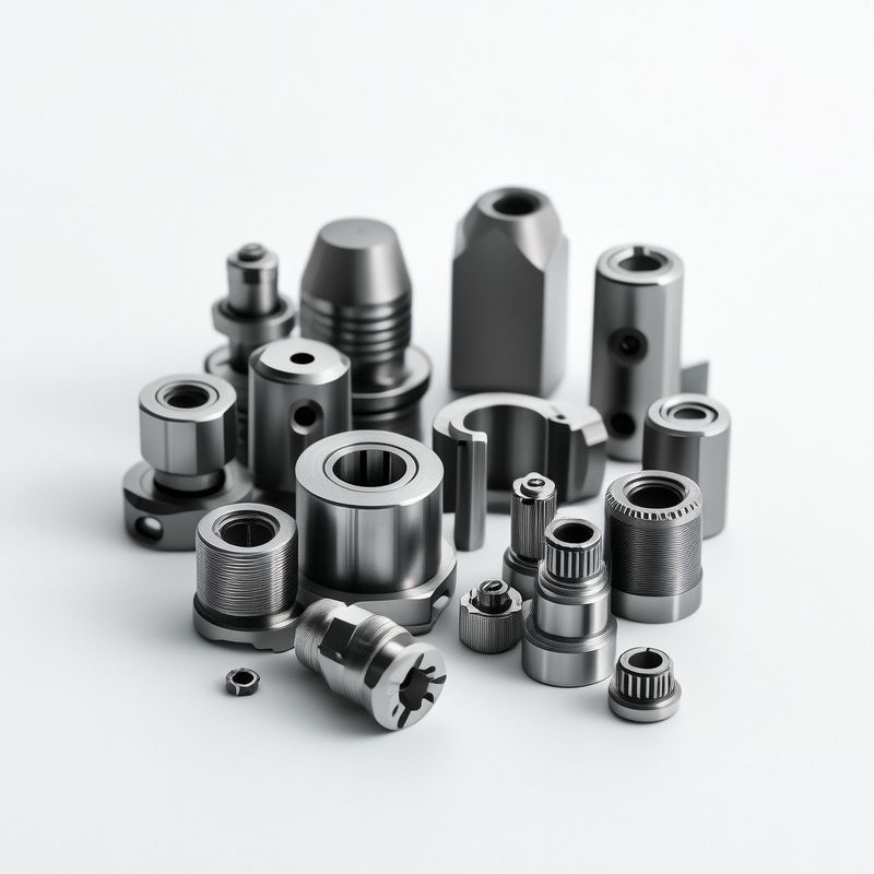 Aerospace CNC Turning Milling Parts in DWG Format for Customized Product Size