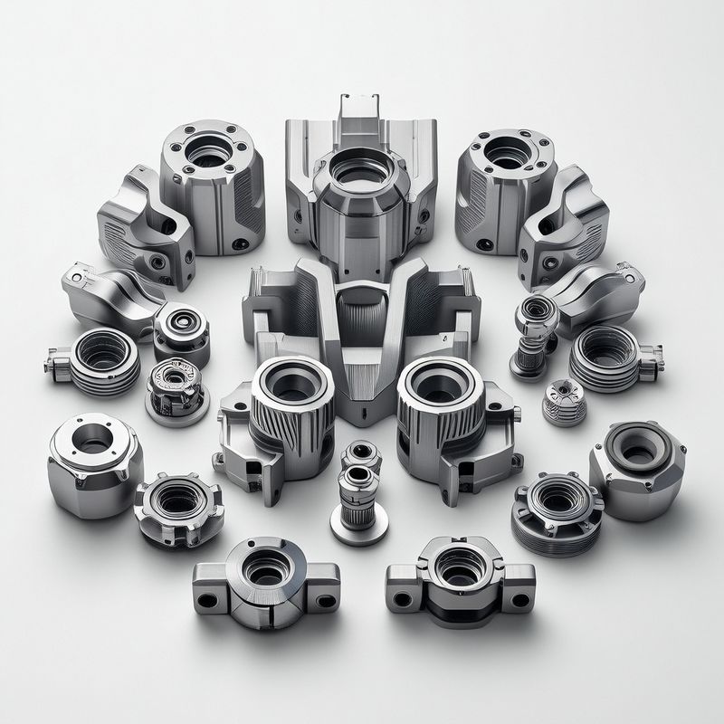 Precision CNC Turning Milling Parts For Complex Component Manufacturing OEM/ODM With STP Drawing Format