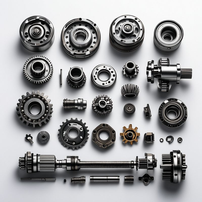 OEM/ODM Stainless Steel CNC Components with ±0.01mm Tolerance