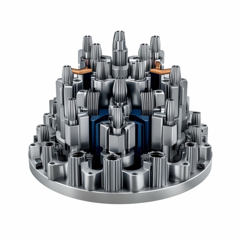 Precision CNC Medical Parts Aluminum Alloy ±0.01mm Tolerance