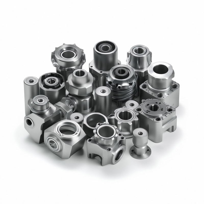 Precision CNC Medical Parts Aluminum Alloy ±0.01mm Tolerance