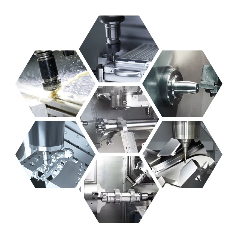 Custom CNC Milling Parts Aluminum Alloy with 100% QC Inspection