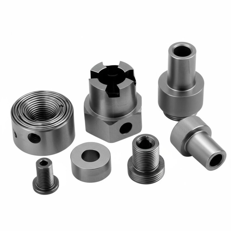 Customized Size CNC Turning And Milling Parts with PDF Drawing Format in Any Size