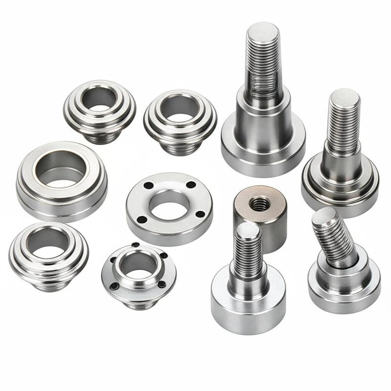Automotive CNC Turning Milling Parts with Zinc Plating