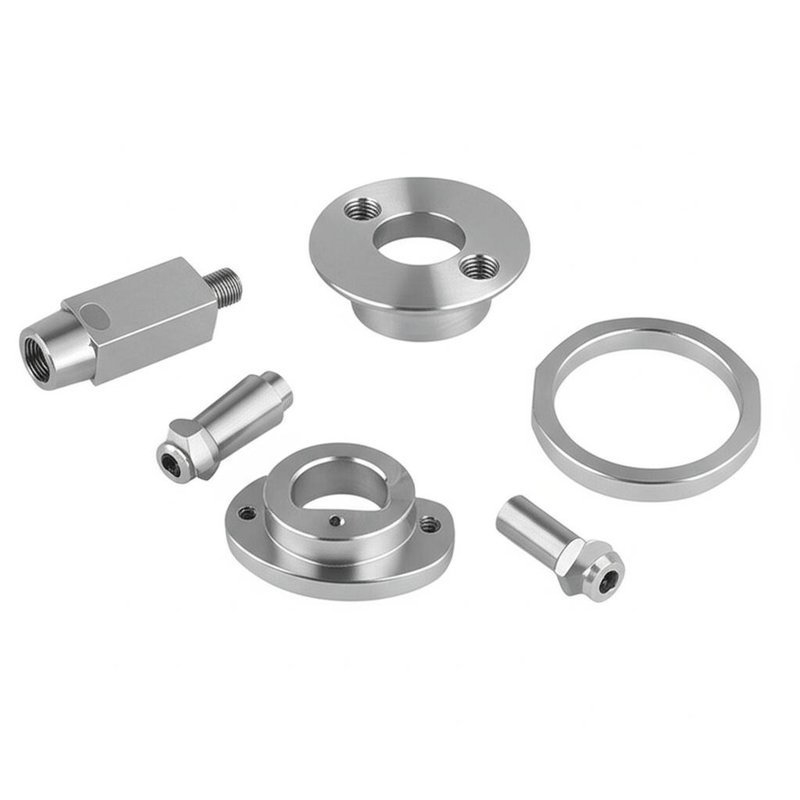 Precision CNC Machining Metal Parts with Tolerance ±0.01mm CNC Turning Milling Processing Method
