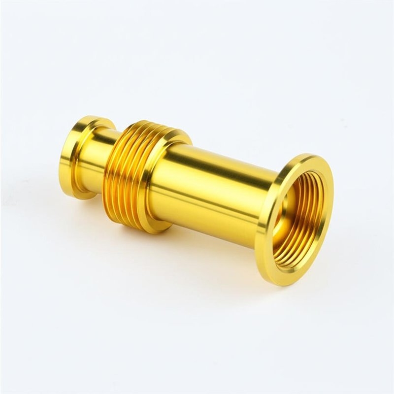 Anodizing Brass CNC Machined Parts 100% Inspection Before Shipment for Control