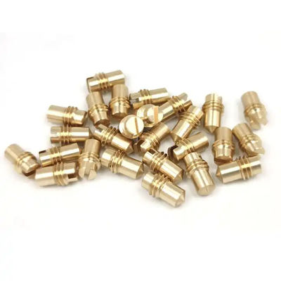 Computer Controlled Brass Machined Components Customized