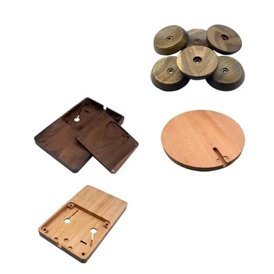 Furniture Customized ODM CNC Wood Parts ±0.1mm Tolerance